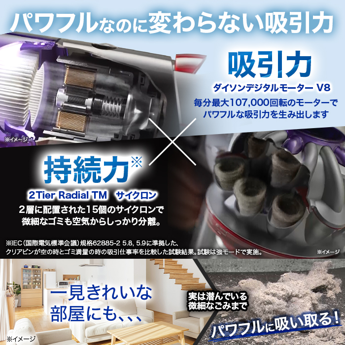 ダイソンコードレスクリーナー V8プラス特別セット【特典付】 通販 ...